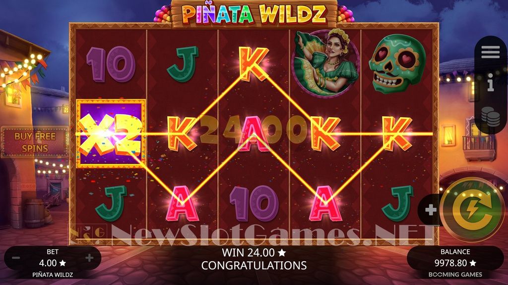 Pinata Wins - Jogue 100% grátis em modo demo pela PGsoft (Pocket Games Soft)