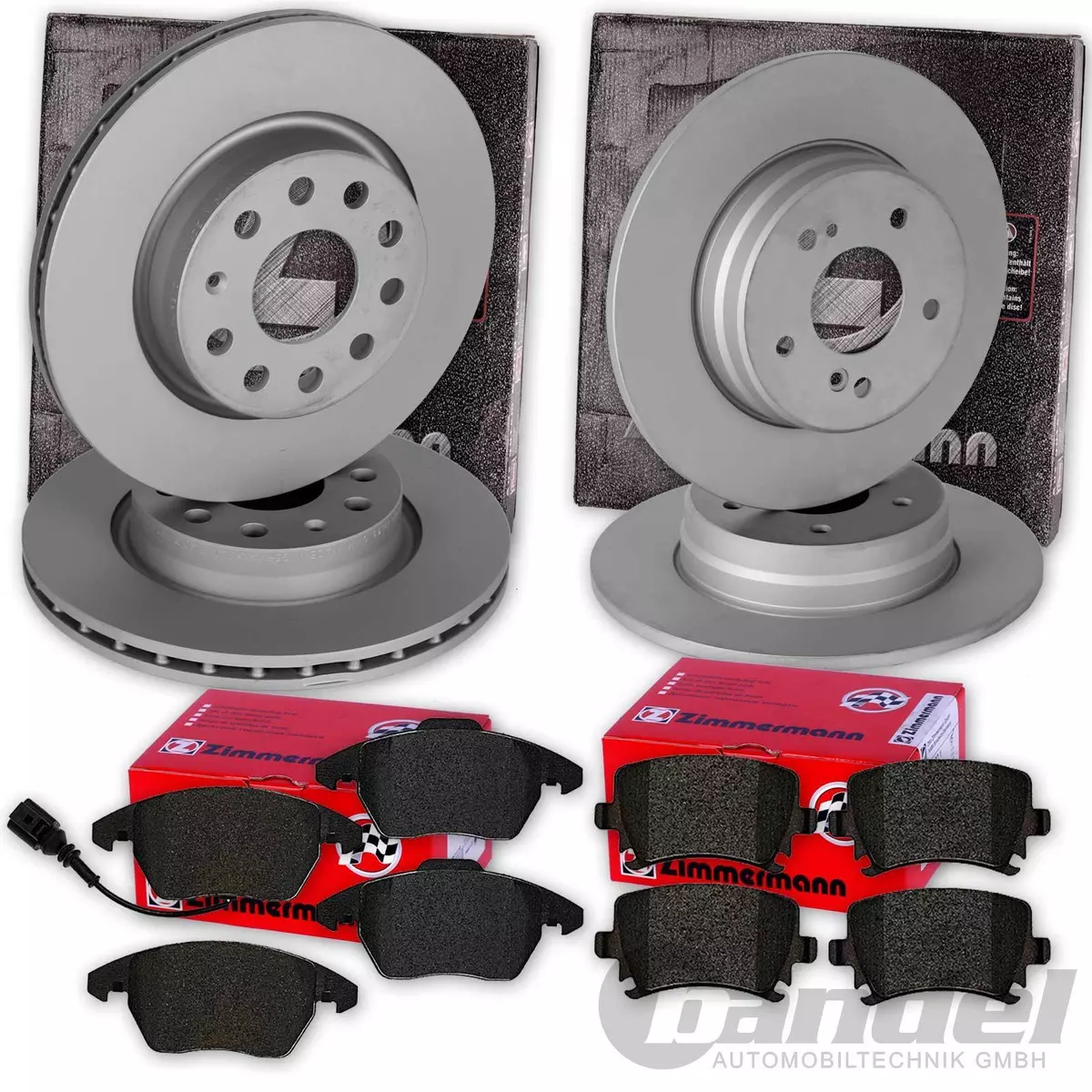 Гальмівні диски та колодки Zimmermann для MAZDA 121 III (JASM, JBSM) 1.25