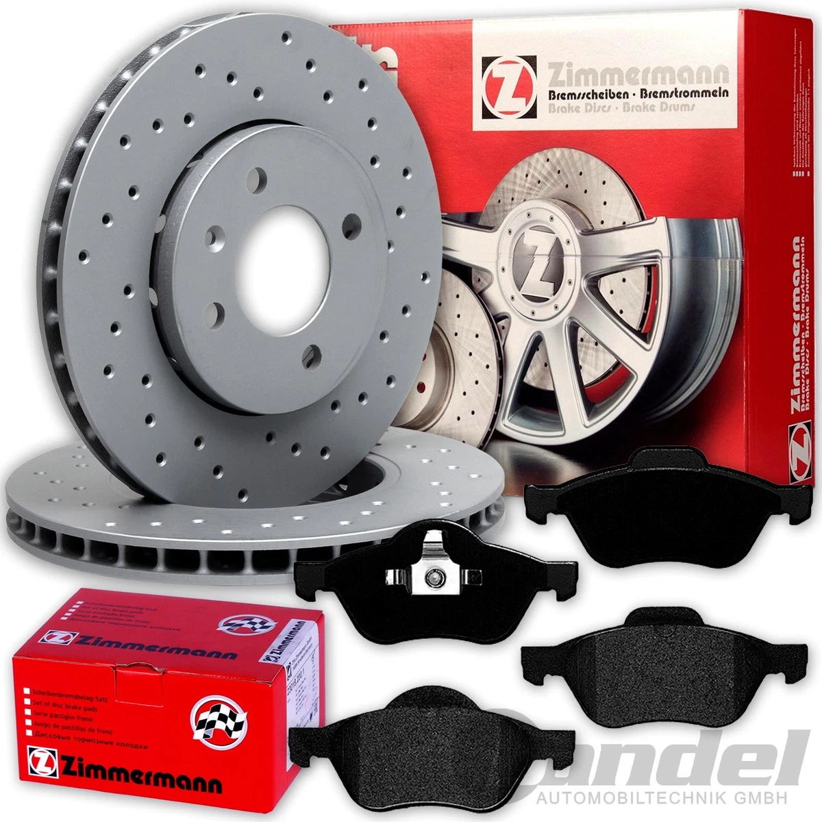 Оригінальні гальмівні комплектуючі Zimmermann для BMW 5 GT (F07)