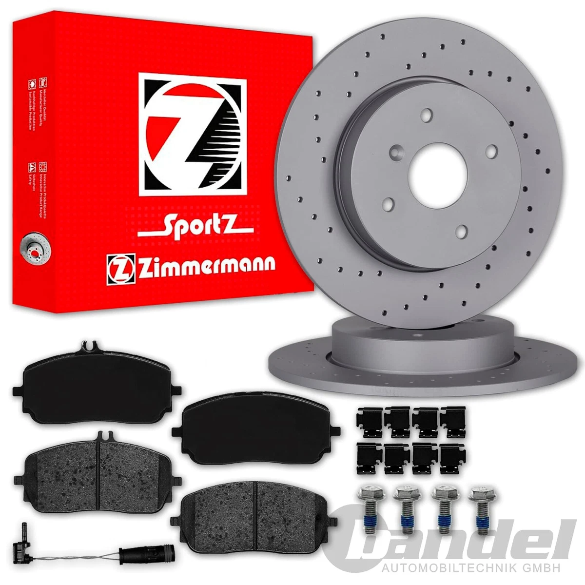 Гальмівні системи Zimmermann для BMW 3 купе (E46) — надійність та безпека