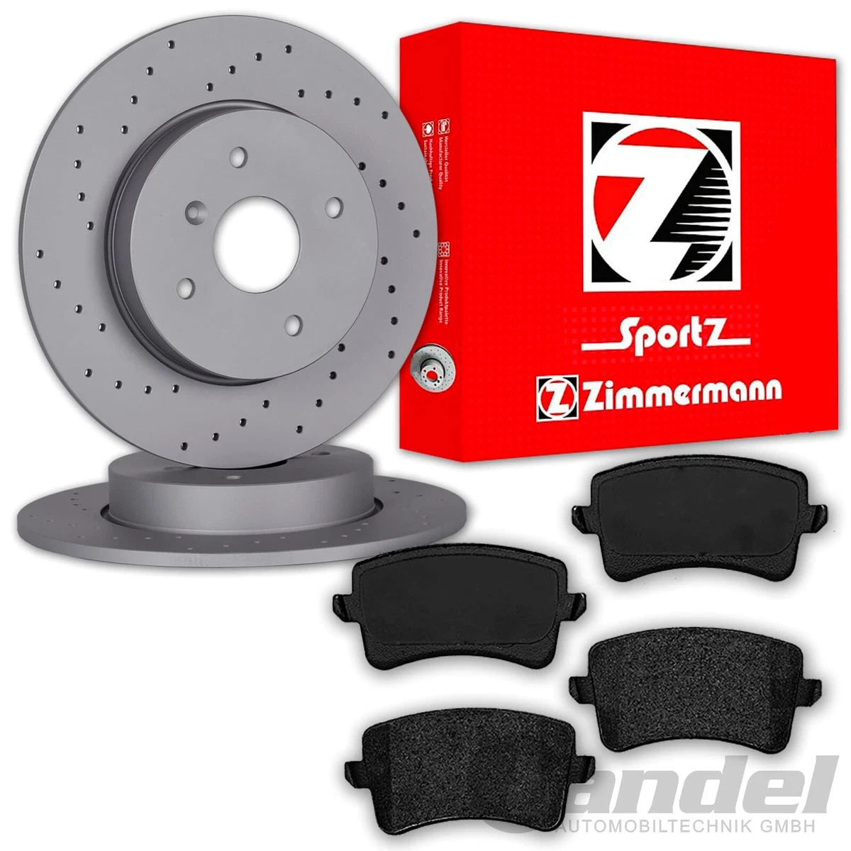 Найкращі гальмівні комплекту Zimmermann для BMW 5 (E60)