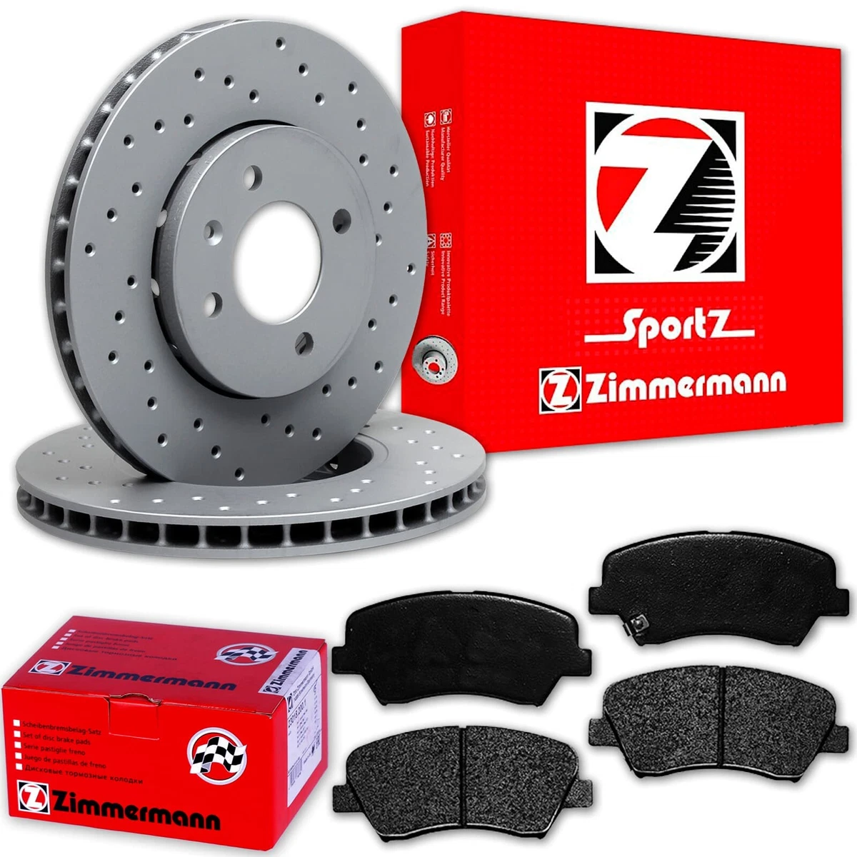 Оригінальні гальмівні комплектуючі Zimmermann для BMW 5 GT (F07)