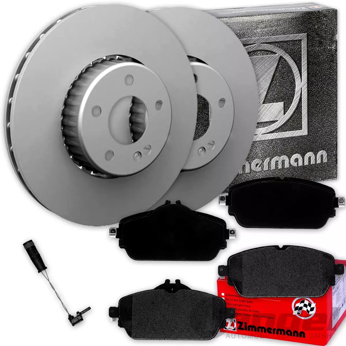 Гальмівні колодки та диски Zimmermann для Audi A6 Avant (4B5, C5)