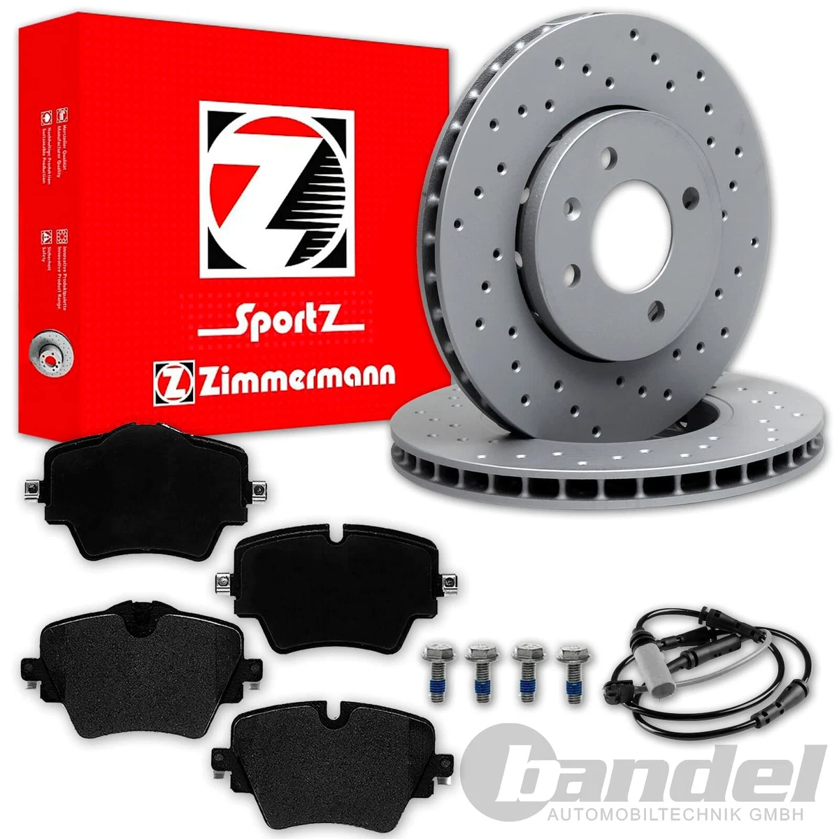 Безпечне водіння з Zimmermann для MERCEDES-BENZ S-КЛАС (W221) S 600