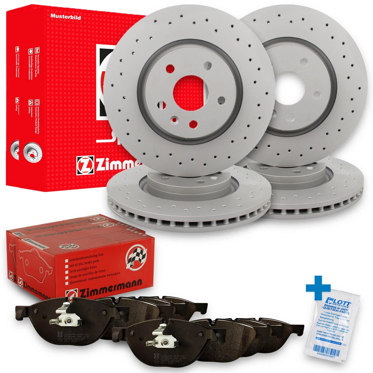 Якісні гальмівні компоненти для VW Sharan від Zimmermann Якісні гальмівні компоненти для VW Sharan від Zimmermann