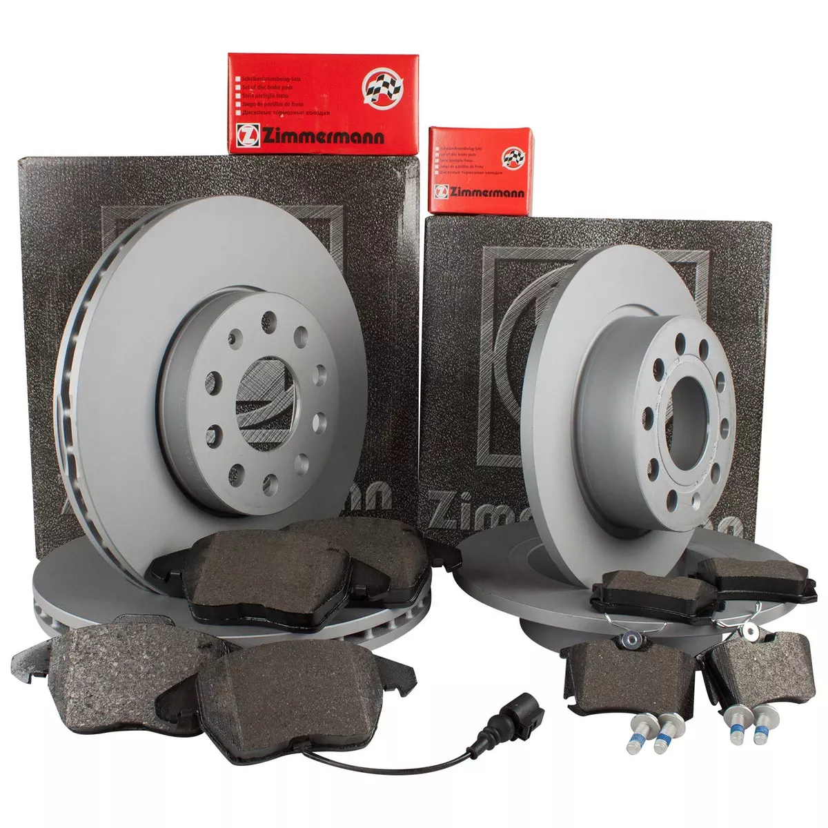 Безпечне гальмування для VW Transporter T5: якісні диски та колодки Zimmermann