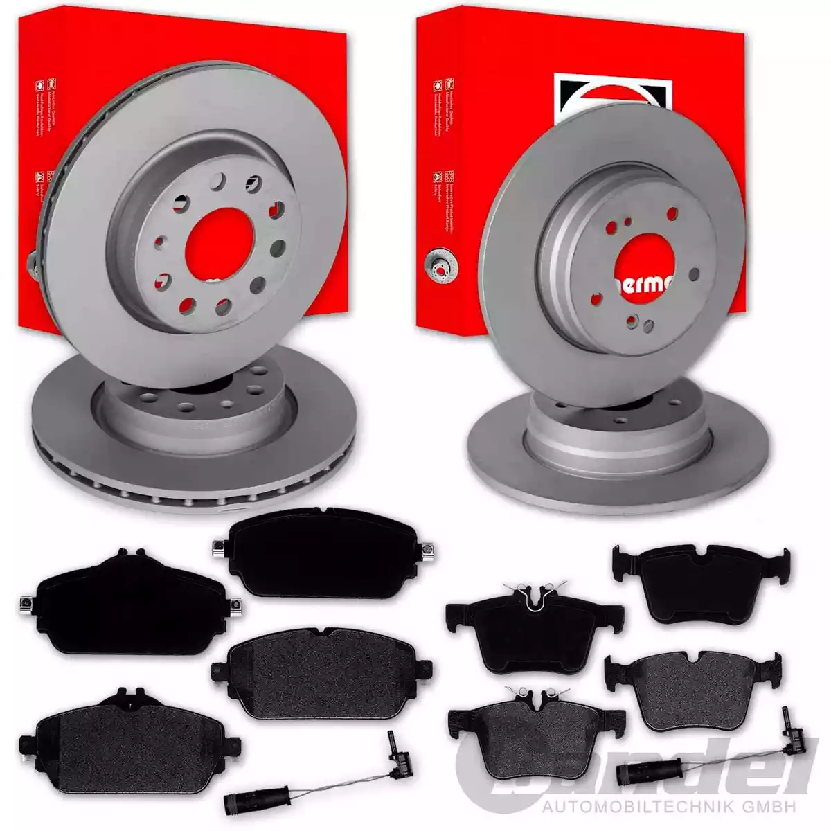 Гальмівні диски та колодки Zimmermann для SKODA OCTAVIA III Combi