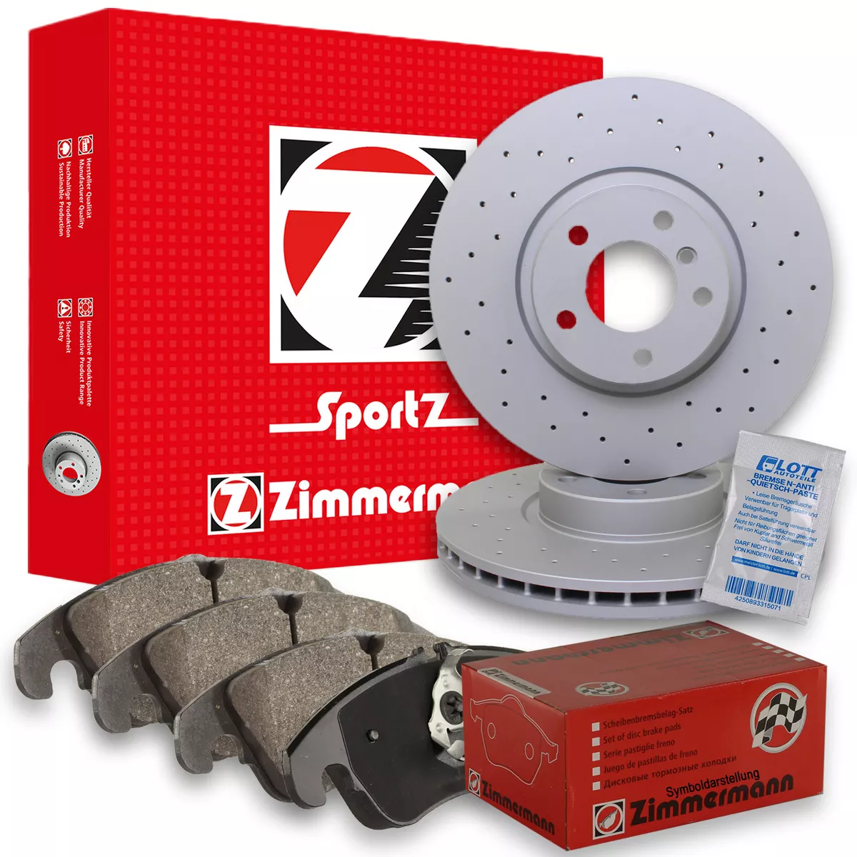 Гальмівні колодки та диски Zimmermann для Opel Insignia A Sports Tourer Гальмівні колодки та диски Zimmermann для Opel Insignia A Sports Tourer