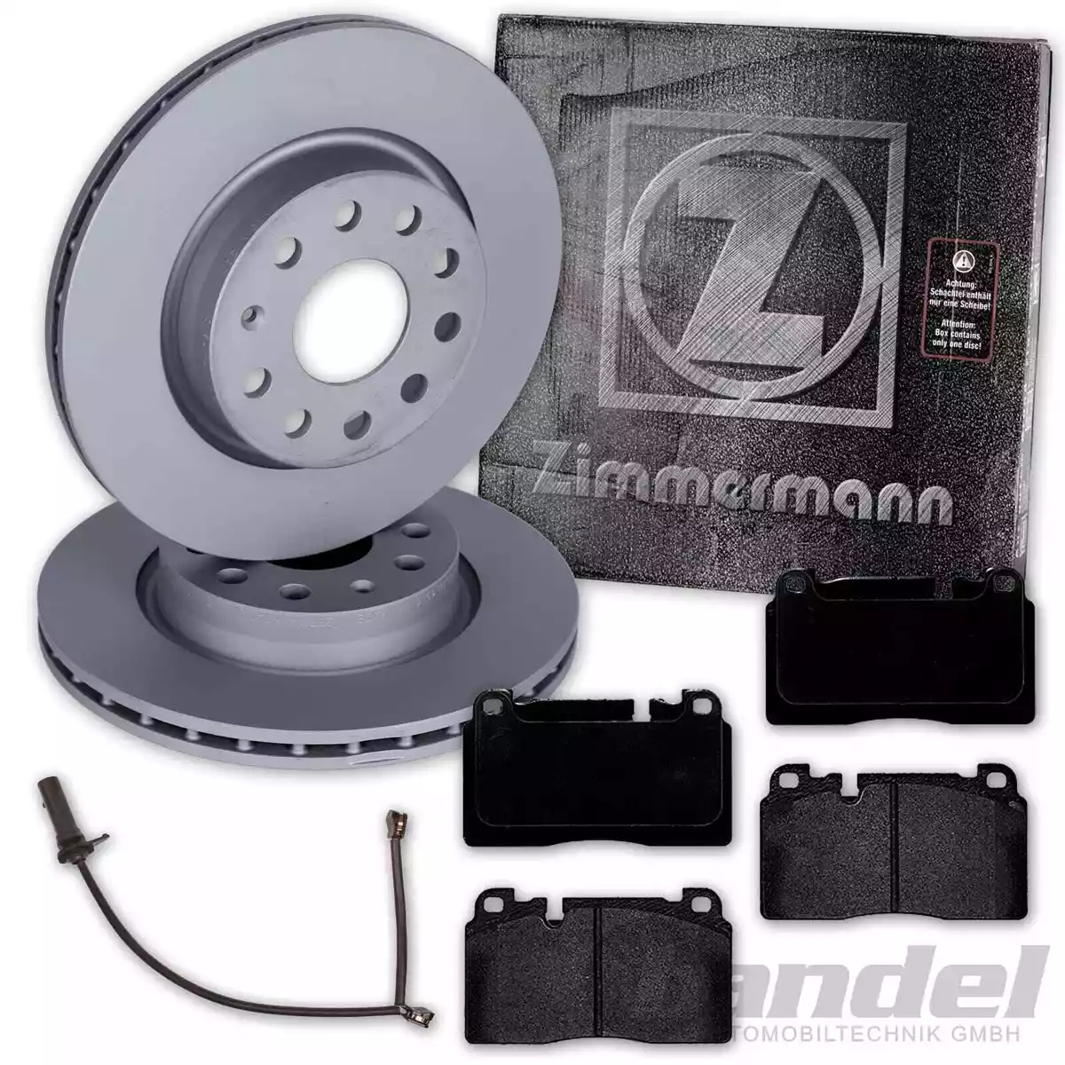 Гальмівні диски та колодки Zimmermann для MAZDA 121 III (JASM, JBSM) 1.25