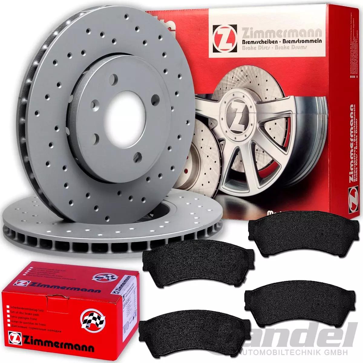 Безпечне водіння з Zimmermann для MERCEDES-BENZ S-КЛАС (W221) S 600