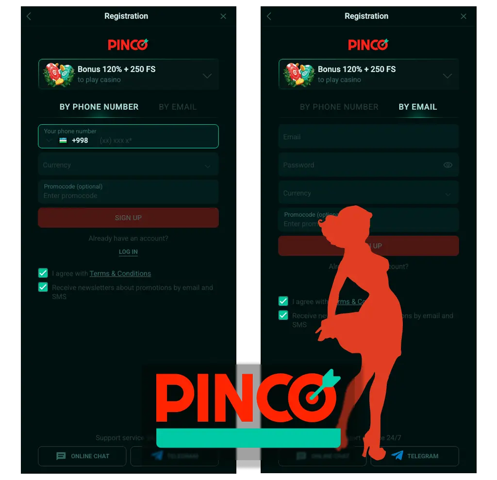 casino pinco online
